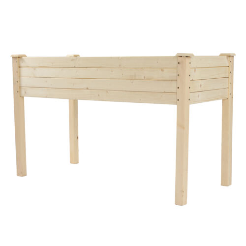 47" x 30" Raised Garden Bed Patio Elevated Planter Box Vegetable Herb Grow Yard - Picture 5 of 8