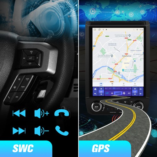 T-style Multimedia Radio For Ford F150 2015-2021 Carplay Stereo 4+64g 12.1" Unit - Picture 4 of 9