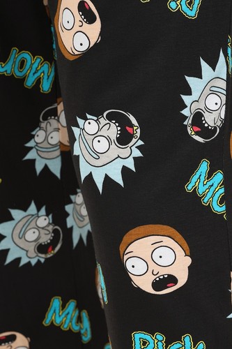 Men's Rick And Morty Long Pyjamas Set Small - 2XLarge - Picture 7 of 7