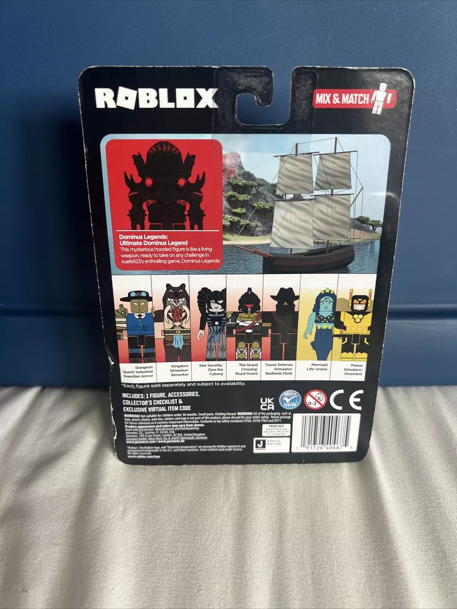 Roblox ULTIMATE DOMINUS LEGEND 2.5 In Figure Dual Wings Virtual