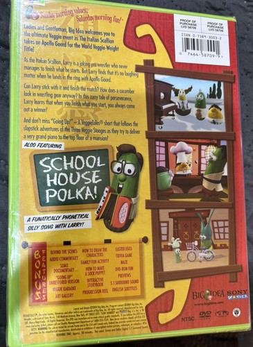 VeggieTales - Sumo Of The Opera - 2004 DVD - new sealed - Imagen 6 de 11