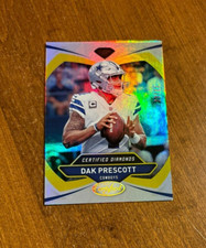 Dak Prescott 2018 Panini Certified Diamonds Gold #8 Dallas Cowboys Bulldogs /25