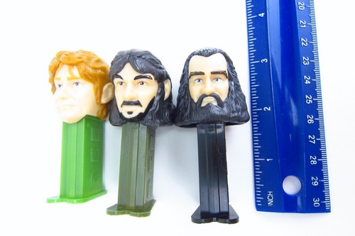 El Señor de los Anillos Mini Dispensadores Pez Verde Oliva Negro Lote de 3 Patas - Imagen 4 de 4