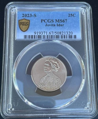 2023-S American Women Quarters Jovita Idar Proof — photo from the most recent tracked eBay sale