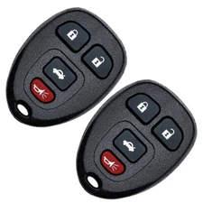 2 Keyless Entry Remote Car Key Fob Control for 2006 2007 - 2012 Chevrolet Malibu