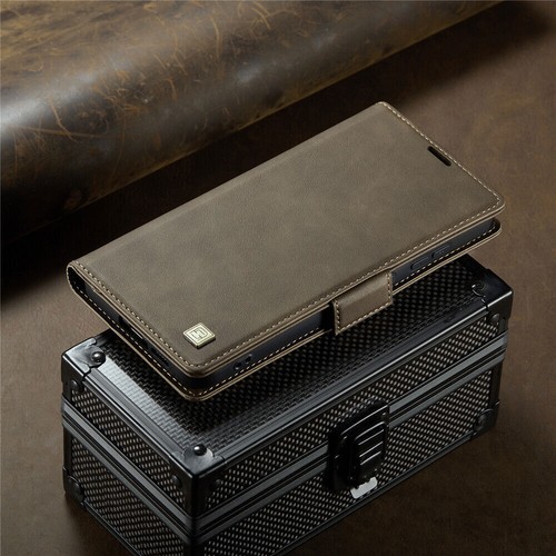 Luxury Magnetic Flip Leather Wallet Cover Case For S24 S23 S22 S21 A55 A54 A32 - Picture 36 of 44