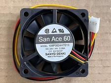 1pcs SANYO 109P0624H7D13 Axial fan DC24V 0.06A 1.44W 6CM 3pin