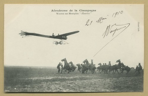 Louis Wagner (1882-1960) - französischer Rennfahrer & Flieger - signiertes Foto - 1910 - Bild 1 von 2