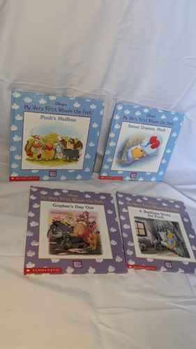 My Very First Winnie The Pooh Books X 4