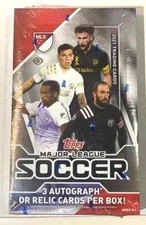 2021 Topps MLS Major League Soccer Factory Sealed Hobby Box 
