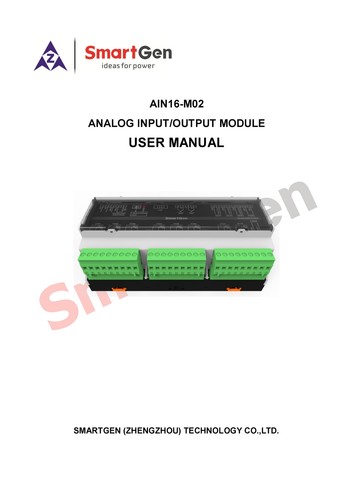 SmartGen AIN16-M02 Analog Input Module - Picture 4 of 8