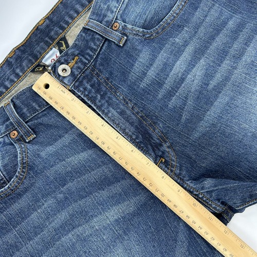 Lucky Brand Jeans Mens 36 Vintage Straight Cotton Denim Short Inseam OL Cayman - Picture 7 of 10