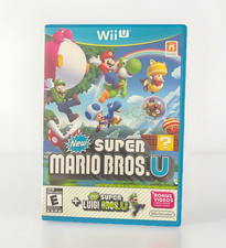 Super Mario Bros. U with New Super Luigi U - Nintendo Wii U - Tested Working