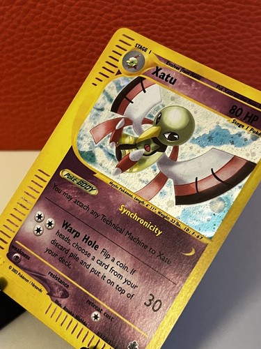 Pokemon Xatu H32/H32 Skyridge Holo Rare E Series WOTC - NM/M - Bild 3 von 4