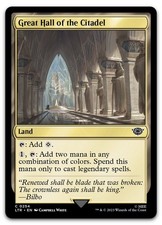 Great Hall of the Citadel #254 (NM) Lord of the Rings LTR Magic MTG