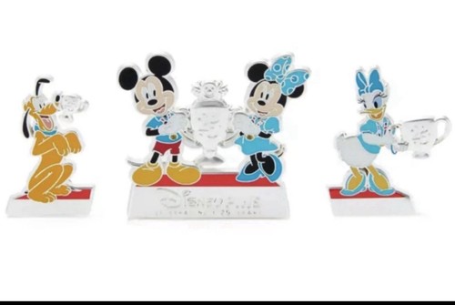 Disney 25th Anniversary 3 Pin Mickey Mouse & Friends LE900 Set 4 - Bild 2 von 2