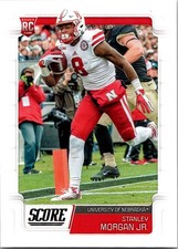 2019 Score - Rookies Stanley Morgan Jr. #406 (RC)