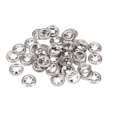 M5 Internal Tooth  Washer 4.6mm I.D. 12mm O.D. Stainless Steel 50pcs