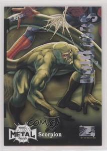 2022 Marvel Metal Universe Spider-Man Z-Force Amazing Rave 11/62 Scorpion 4et