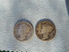 1916 1916 S Mercury Dimes. Fine & Very Good. Free S&H