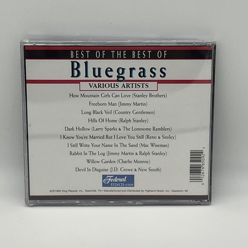 Best of Bluegrass von Various (CD, 1996) Brandneu Versiegelt - Bild 2 von 3