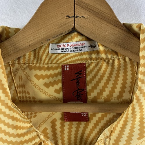 Vintage ECKO Unltd Mens Psychedelic Button Up Shirt Sz XXL Streetwear Y2K Korea - Picture 11 of 13