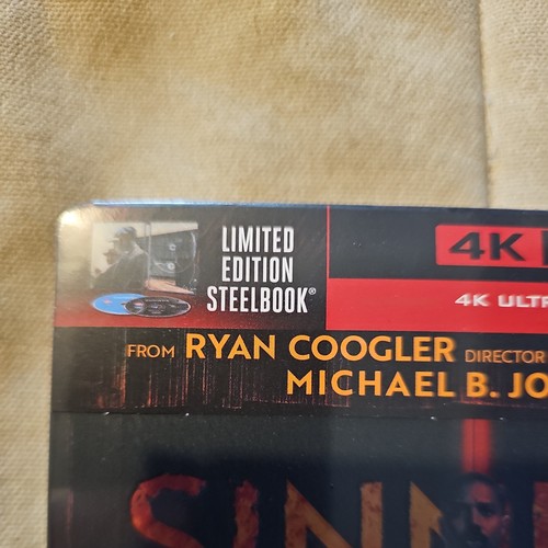Sinners 4K UHD HMV UK Exclusive Steelbook Brand New And Factory Sealed - Imagen 2 de 7