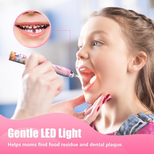Kids Electric Toothbrush Toddler Toothbrush Age 2-4-8-12 Electric Toothbrush ... - Picture 3 of 6