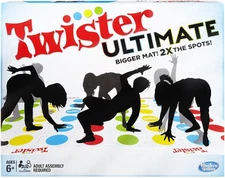 Twister Ultimate: Bigger Mat, More Colored Spots, Family, Kids Party Game Age 6+