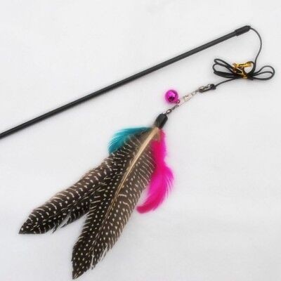 Ethical Pet Feather Dangler 18 inch Colorful Teaser Wand Toy for Cats - Picture 6 of 6