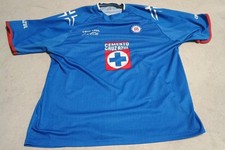Vintage Cruz Azul Soccer Jersey Pre-owned Good Condition L Blue