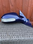 mercedes CLK C209 2008 driver side right wing mirror power fold dimm Blue #546