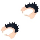 2 Pieces Neugeborene Mütze Baby Mütze Neugeborenen Hut Kleinkind -Duschkappe