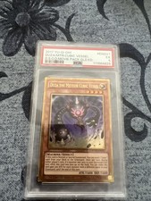 Duza the Meteor Cubic Vessel MVP1-ENGV1 Limited Ed Gold/Secret Rare PSA 5