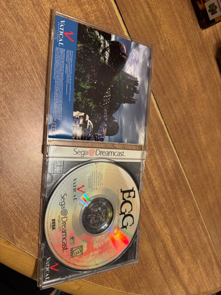 EGG: Elemental Gimmick Gear (Sega Dreamcast) videogame completo na caixa RARO - Imagem 3 de 4