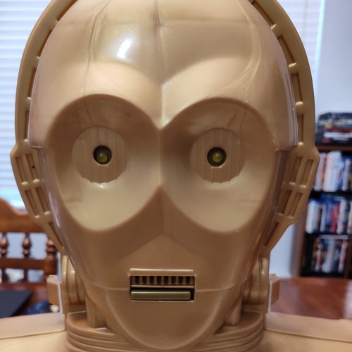 Star Wars Kenner C-3PO Vintage 1983 Talking Action Figure Carrying Case WORKS! - 第 2/12 張圖片