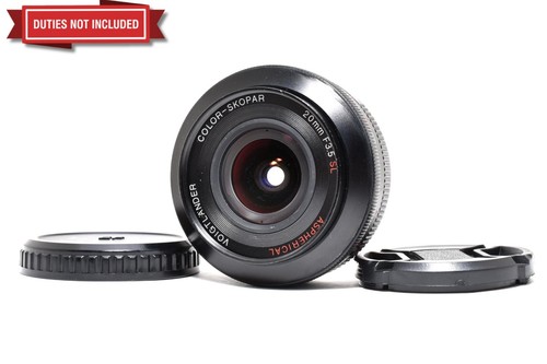Voigtlander color skopar "como nuevo" 20 mm F/3,5 SL II ASPH para Canon EF de JP #1792 - Imagen 1 de 24