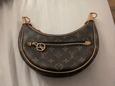 Louis Vuitton Loop Crossbody Brown Monogram Canvas