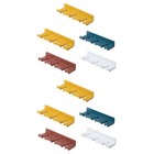  2 Pieces Zahnburstenaufbewahrung Zahnbürstenhalter Badezimmer-Wandregal