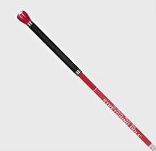 Randy Myers Men  s Golf Stretching Pole   Red   Swing Trainer  Warm-Up Stick