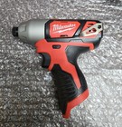 NEW Milwaukee M12 2462-20 1/4" Cordless Impact Driver Hex 12V FREE SHIPPING 