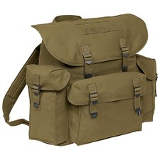 BW Bundeswehr Trekking Rucksack oliv grün 30 l Outdoor Schule Militär Baumwolle