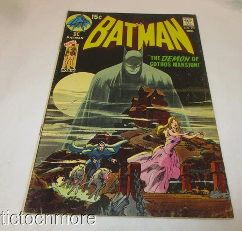VINTAGE ORIGINAL DC COMICS BATMAN #227 COMIC 1970 NEAL ADAMS COVER NO RESERVE!