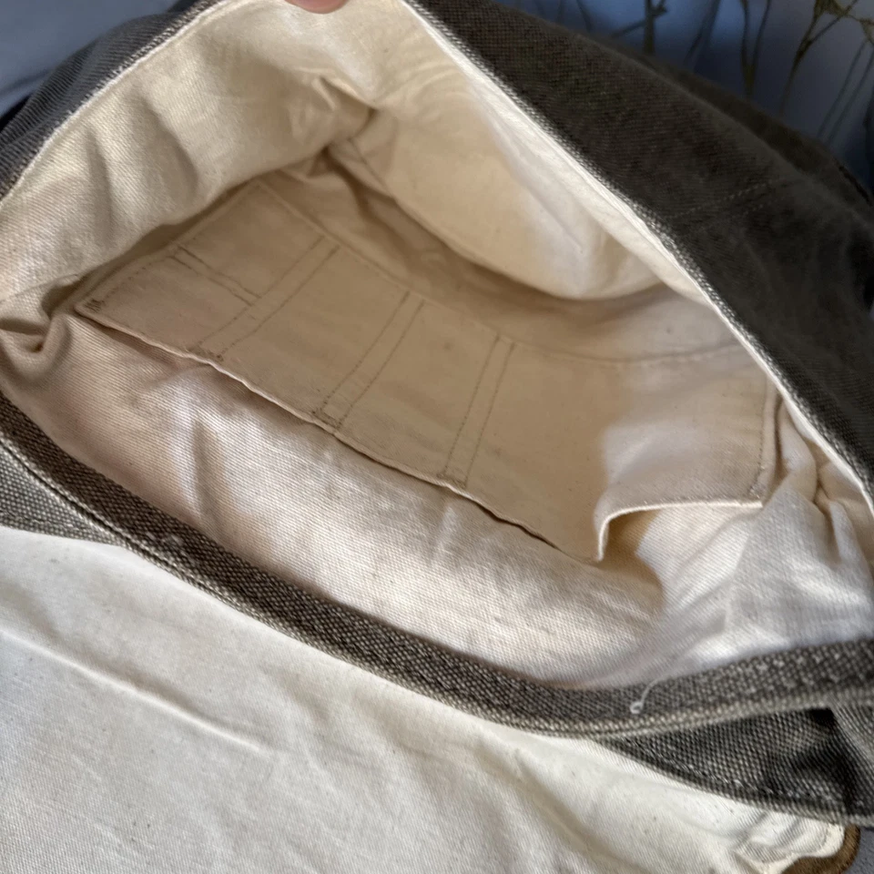 2 bolsas de mensajero de viaje Keen híbridas de transporte dos tamaños cuero lona Foto 4 de 4