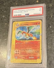 Charizard 006/165 Expedition Base Set Holo PSA 1