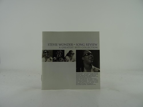 STEVIE WONDER SONG REVIEW A GREATEST HITS COLLECTION (163) 20+ Track CD Album pl