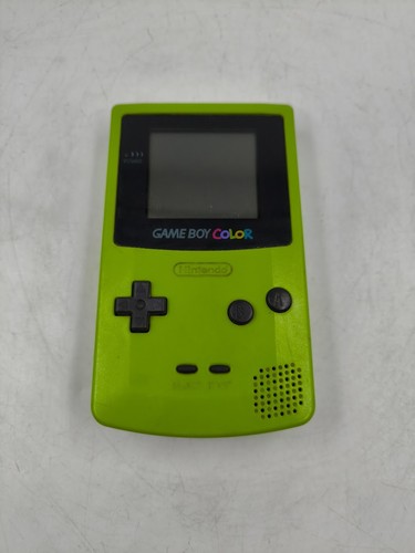 Nintendo Game Boy Color Lime (CGB-001) - Not Working