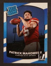 2017 Panini Donruss #327 Patrick Mahomes II Rated Rookie