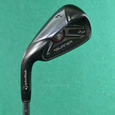 LH TaylorMade Burner 2.0 Single 4 Iron Factory 85 Steel Stiff *READ* - Image 1 of 2