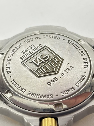 [Near Mint] TAG Heuer Professional 995.413A Quartz 200M Men's Stainless Watch - Picture 12 of 14